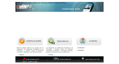 Desktop Screenshot of certignv.com