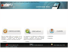 Tablet Screenshot of certignv.com